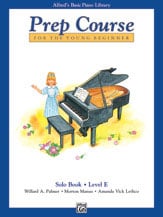 Alfred's Prep Course for the Young Beginner piano sheet music cover Thumbnail